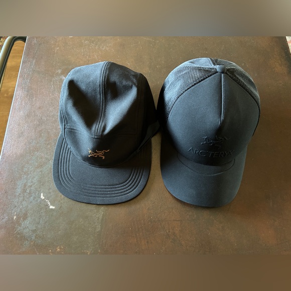 Arc’teryx Hats, Bird Word Trucker Curved Hat and Cadmium 5 Panel Hat - Picture 1 of 8
